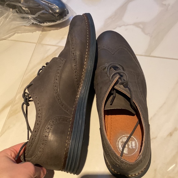 Men’s dress shoes in charcoal grey - Picture 2 of 4